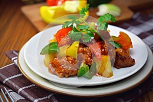 sweet and sour pork