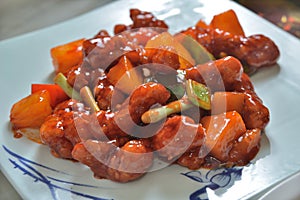 Sweet and sour pork