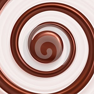 Sweet Spiral Background