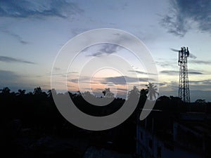 A Sweet Sun set in Chuadanga