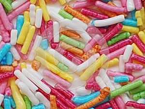 Sweet Tiny Color Cake Decorating