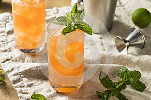 Sweet Tropical Zombie Cocktail with Rum