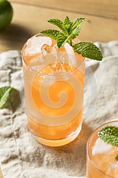 Sweet Tropical Zombie Cocktail with Rum