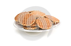 Sweet waffle biscuits