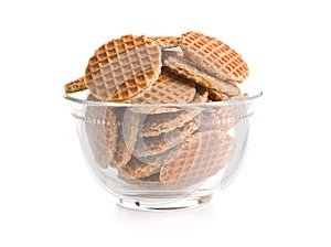 Sweet waffle biscuits
