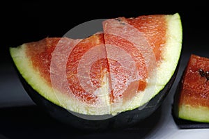 Sweet Watermelon on light background