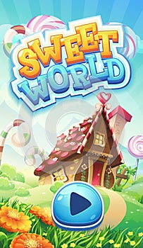 Sweet world mobile GUI pack loading screen