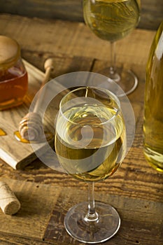 Sweet Yellow Honey Wine Meade photo
