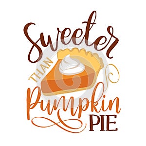 Sweeter than pumpkin pie