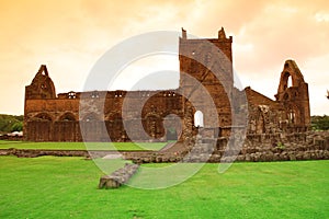 Sweetheart Abbey, ruined Cistercian monastery