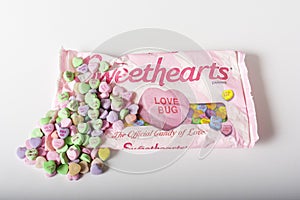 Sweethearts conversation candy hearts