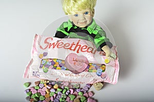 Sweethearts conversation candy hearts