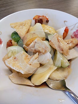 The sweeties Rujak, one of Indonesian favorite food