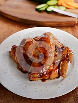 Sweetly chicken with bowl