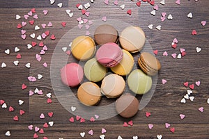 Sweets, background, Macaron