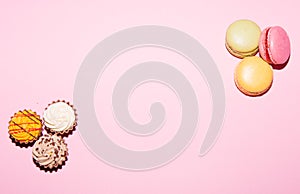 Sweets, background, Macaron