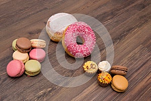Sweets, background, Macaron