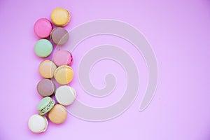 Sweets, background, Macaron