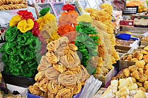 Sweets, Osh market. Kyrgyzstan