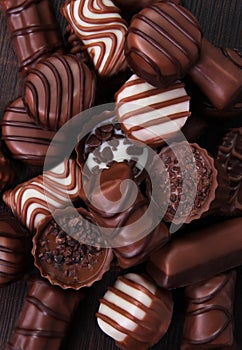 Sweets praline chocolate