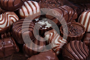 Sweets praline chocolate