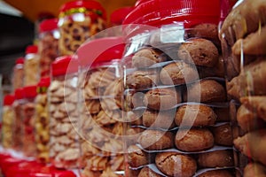 Sweets sold at the china town market