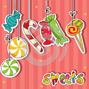 Sweets on strings