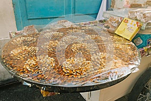 Sweets - traditional edible souvenirs from Tunisia. Medina, Sousse