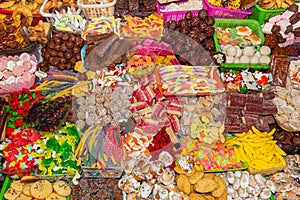 Sweets in a wide variety of flavors, shapes, colors and traditional preparation methods