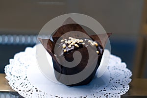 Sweets in the window in a kavel.