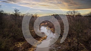 The Swider River in Otwock