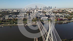 Swietokrzyski Bridge in Warsaw.