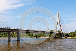 The Swietokrzyski Bridge in Warsaw