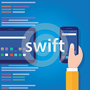 Swift mobile application programming language coding software technology