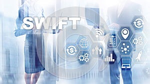SWIFT. Society for Worldwide Interbank Financial Telecommunications. International Payment. Business background.