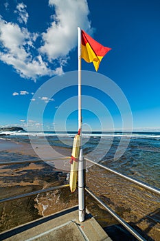 Swim between the Flags, Merewether Beach Newcastle Australia