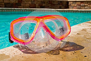 Swim goggles.