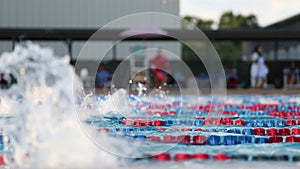 Swim Practice In The Pool