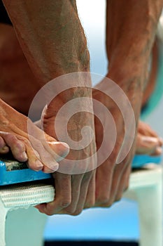 Swim Start Hands