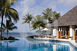 A swim-up bar at Hamilton Island in the Whitsundays photo