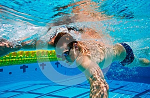 Swimmer Underwater