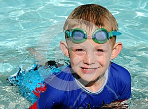 Swimming Boy