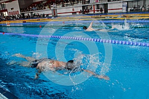 Swimming competition