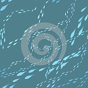 Swimming fish background