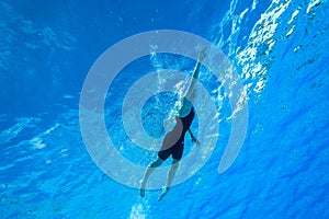 Swimming Girl Warm-up Championships