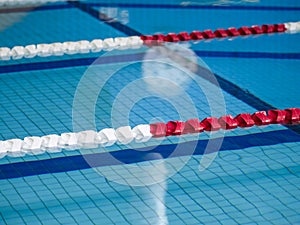 Swimming lane ropes