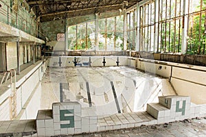 Swimming pool in Chernobyl