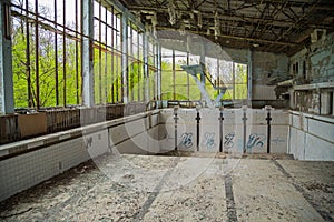 Swimming pool in Chernobyl