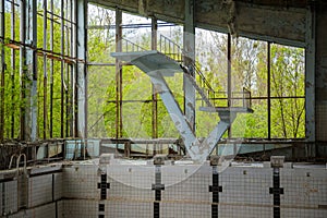 Swimming pool in Chernobyl