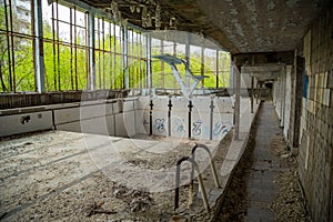 Swimming pool in Chernobyl